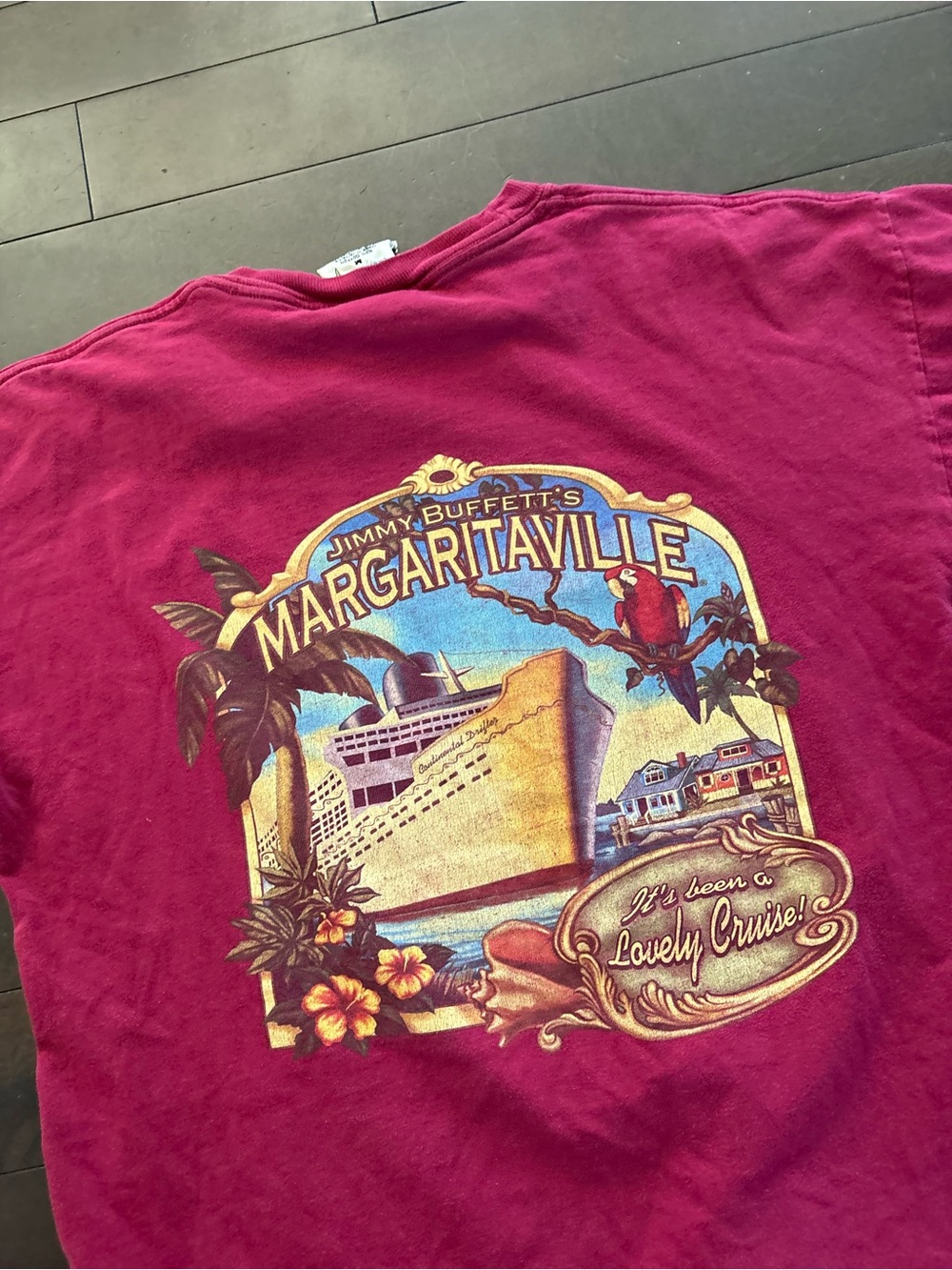 Vintage 2002 jimmy buffet band tee